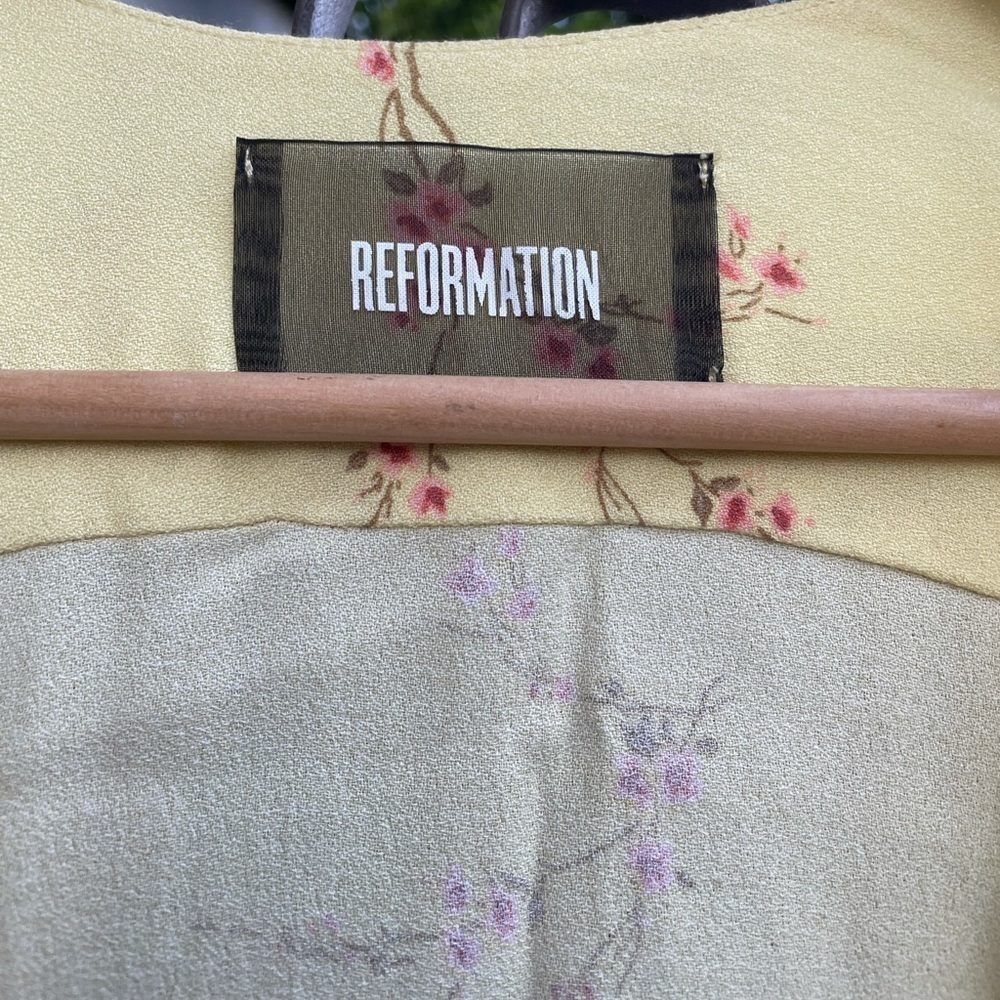 Reformation Sparrow Dress in Sprig - Picture 10 of 12